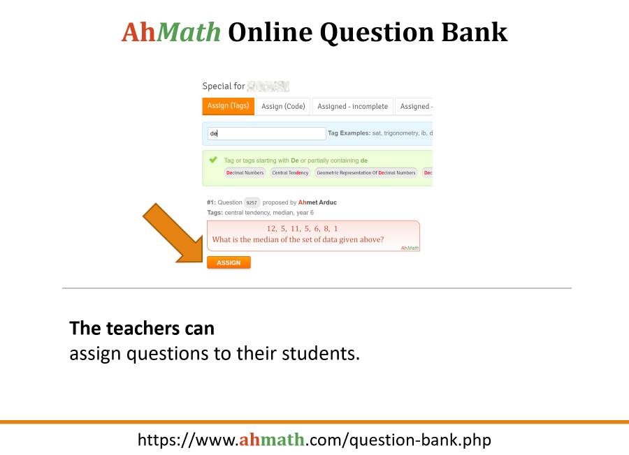 AhMath Online Question Bank Introduction page 06