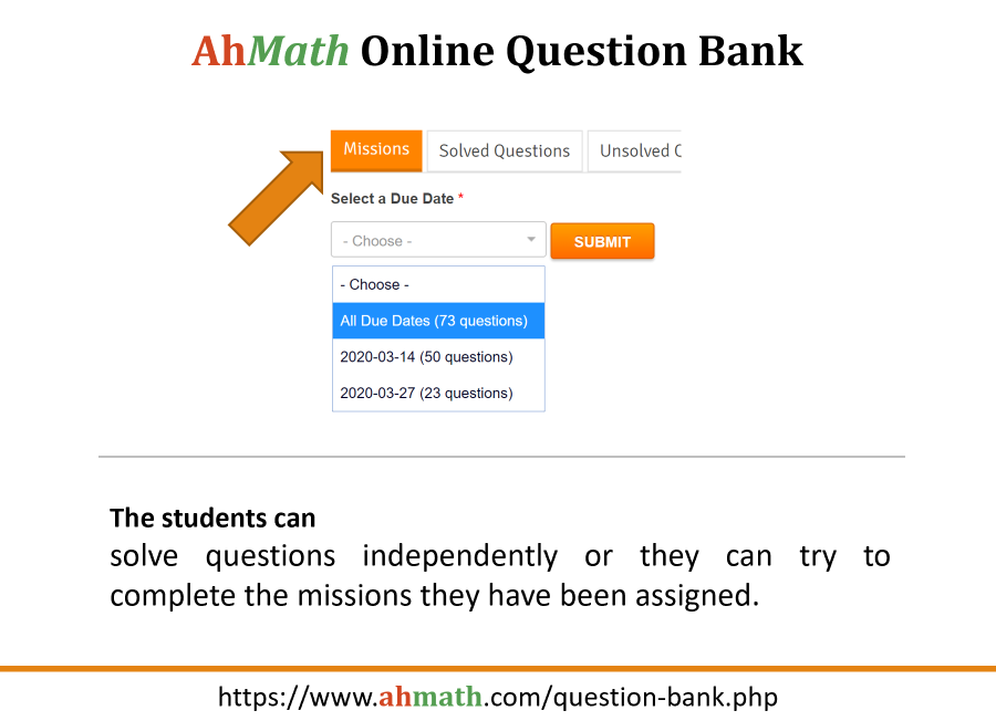 AhMath Online Question Bank Introduction page 14