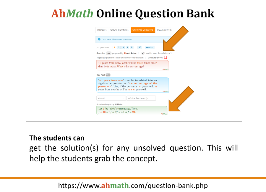 AhMath Online Question Bank Introduction page 17