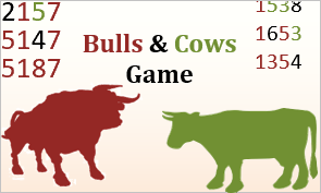 Bulls and Cows Game